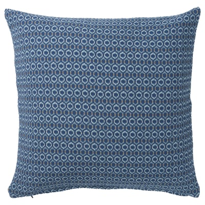 MOROTSMOTT Cushion cover, dark blue/grey-blue, 50x50 cm