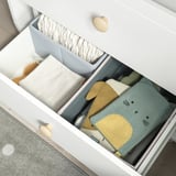 MYLLRA Changing table with drawers, white
