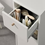 NORSÄLVEN Cabinet, white, 32x32x94 cm