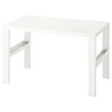 PÅHL/ÖRFJÄLL Desk and chair, white/light green