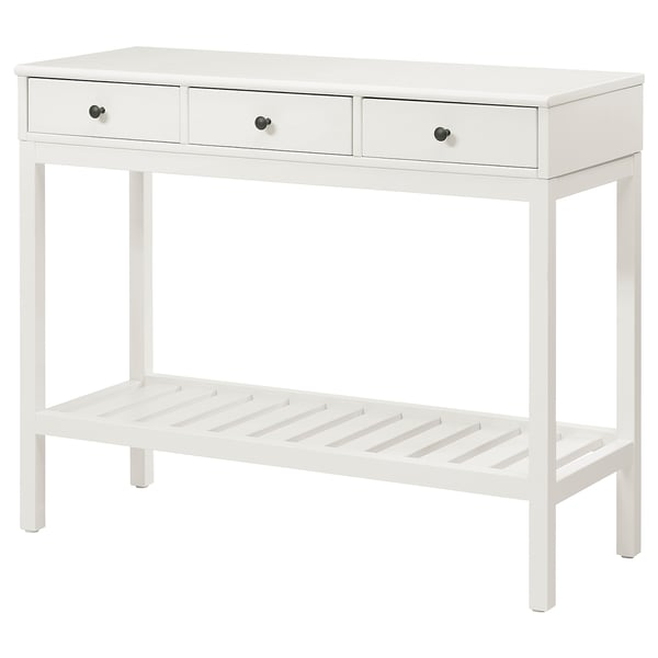 PANGET Console table, white, 106x42 cm