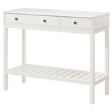 PANGET Console table, white, 106x42 cm