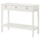 PANGET Console table, white, 106x42 cm