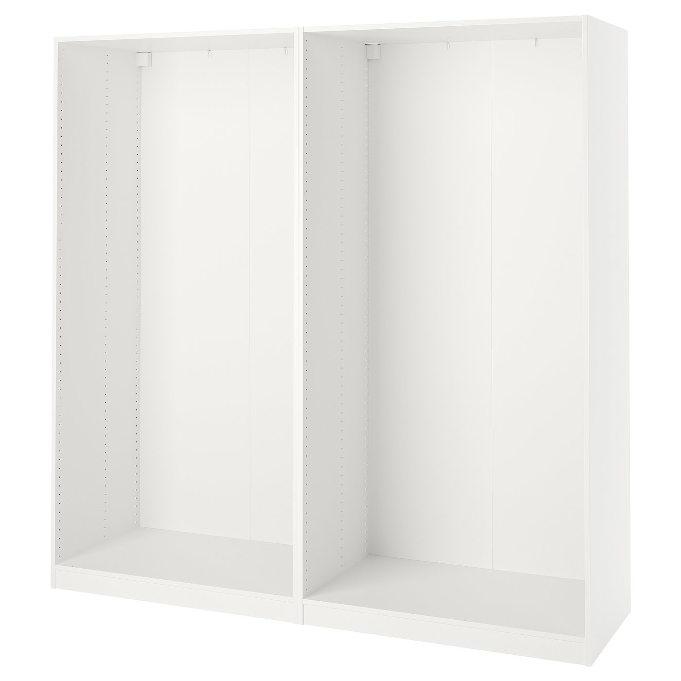 PAX 2 wardrobe frames, white, 200x58x201 cm - IKEA Switzerland