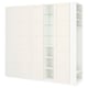 PAX / BERGSBO Wardrobe combination, white white/white, 255x60x236 cm