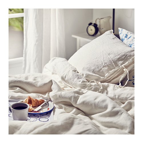 PUDERVIVA Quilt cover and pillowcase 150x200/50x60 cm IKEA