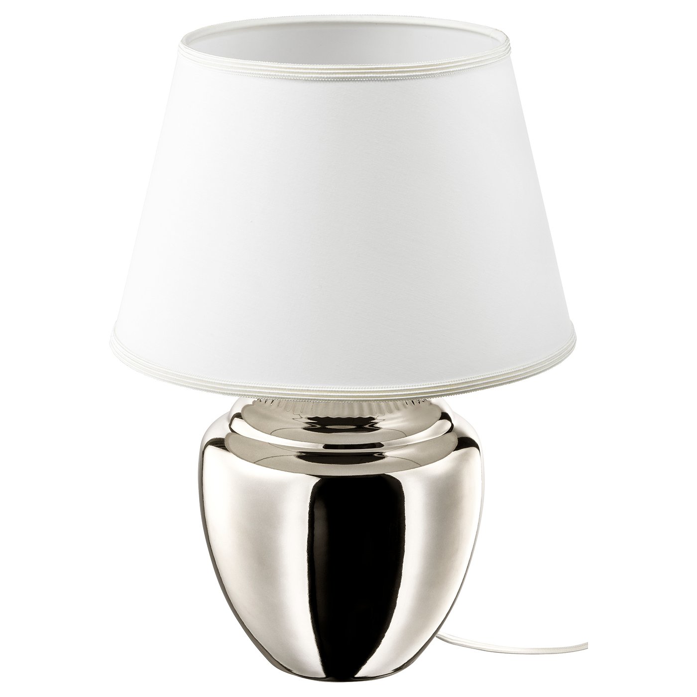 RICKARUM Table lamp, silvercolour, 47 cm IKEA Switzerland