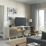 RIKSVIKEN Door/drawer front, light bronze effect, 60x38 cm
