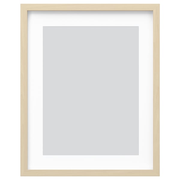 RÖDALM Frame, birch effect, 40x50 cm