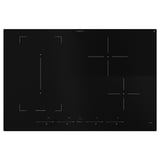 ROGESTAD Induction hob, IKEA 500 black, 78 cm