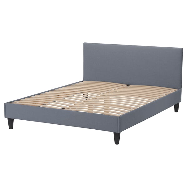 SÄBÖVIK Divan bed, Vissle grey, 140x200 cm