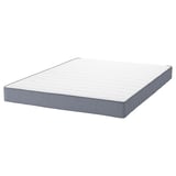 SÄBÖVIK Mattress and mattress pad, firm/Vissle grey, 140x200 cm