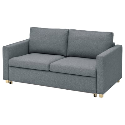 SALTSJÖBADEN 2-seat sofa-bed, Gunnared medium grey