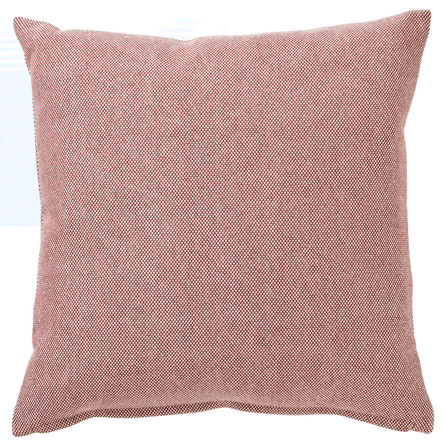 SANDTRAV cushion, red/white, 45x45 cm IKEA Switzerland