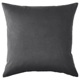 SANELA Cushion cover, dark grey, 50x50 cm