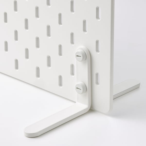 SKÅDIS Pegboard combination, white, 56x37 cm