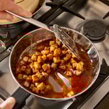SLÄTROCKA Cookware kit with detachable handle, frying pan stainless steel
