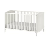 SMÅGÖRA Cot, white, 70x140 cm