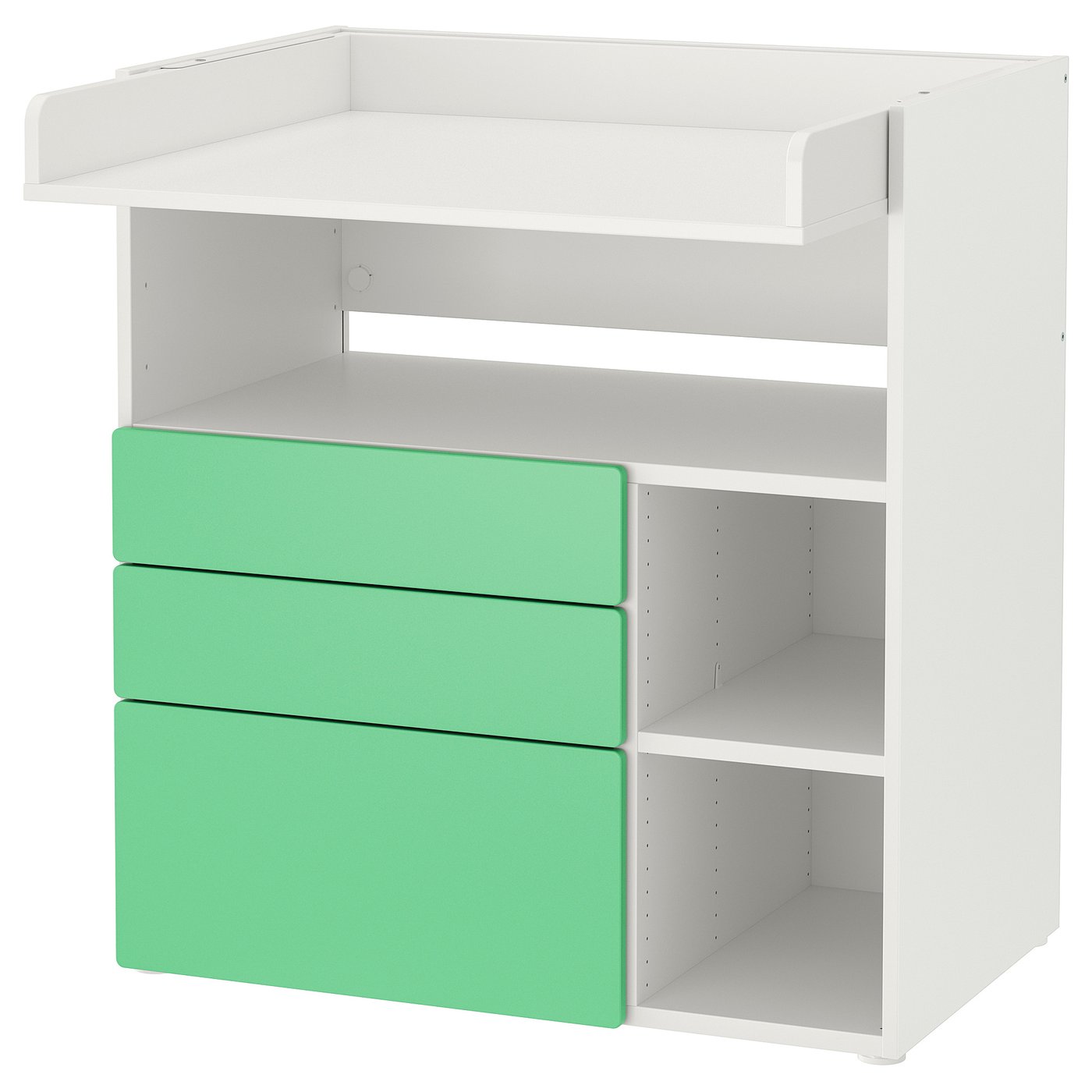 green changing table