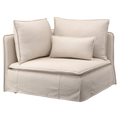 SÖDERHAMN Cover for corner section, Gransel natural