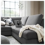 SÖRVALLEN Corner sofa, 4-seat, with open end, right/Tallmyra medium grey