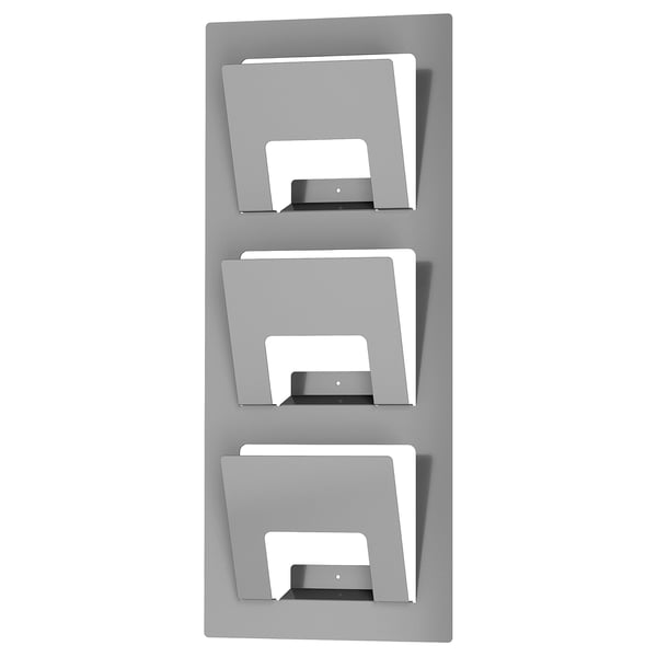 Spontan Newspaper Rack Silver Colour 33x9x78 Cm Ikea Switzerland