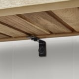 STOREDAMM Shelving unit, acacia, 60x71 cm