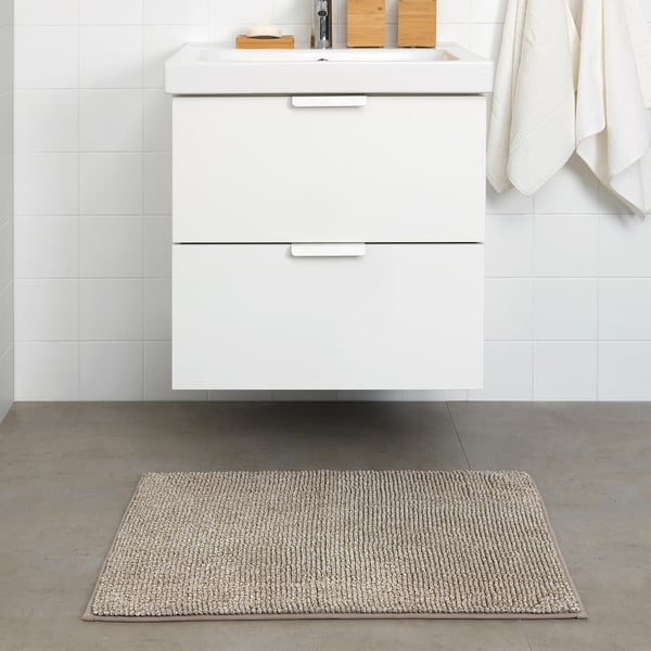 Toftbo Bath Mat Beige White Melange Ikea Switzerland