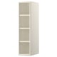 TORNVIKEN Open cabinet, off-white, 20x37x80 cm