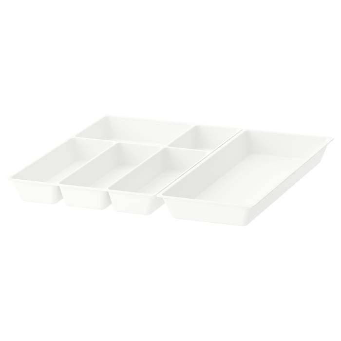 UPPDATERA cutlery tray/utensil tray, white, 52x50 cm - IKEA Switzerland