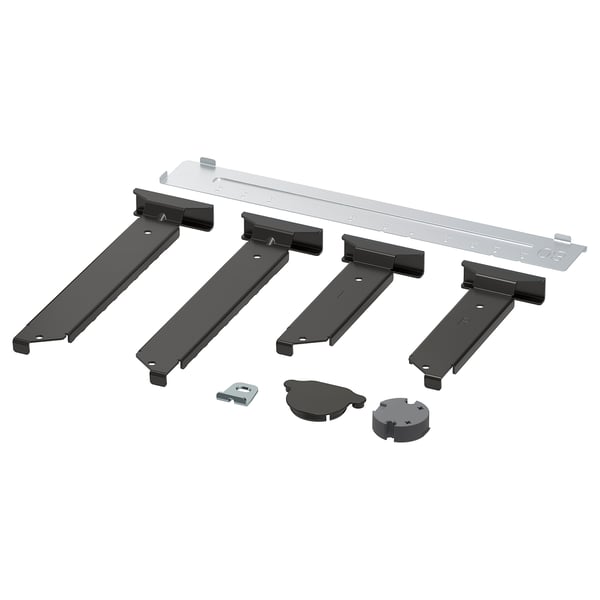 UTRUSTA Assembly kit for pull-out function, black-grey