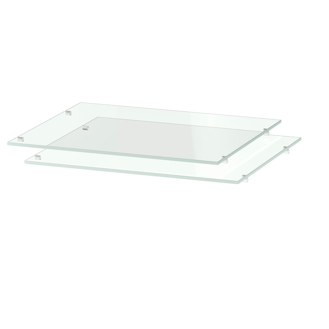 UTRUSTA shelf, glass, 40x37 cm IKEA Switzerland