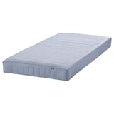 VADSÖ Sprung mattress, firm/light blue, 90x200 cm