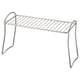 Option: VÄLVÅRDAD Dish drying shelf, stainless steel, 13x32 cm