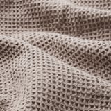 VALLASÅN Bath towel, light grey/brown, 70x140 cm