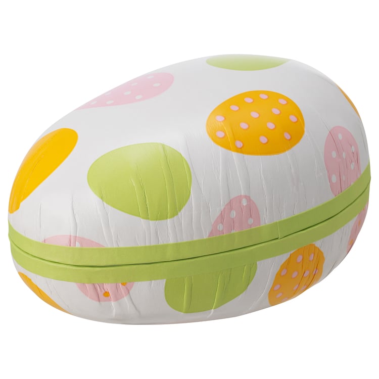 VÅRKÄNSLA Easter egg, egg/assorted colours white, green, 15 cm IKEA