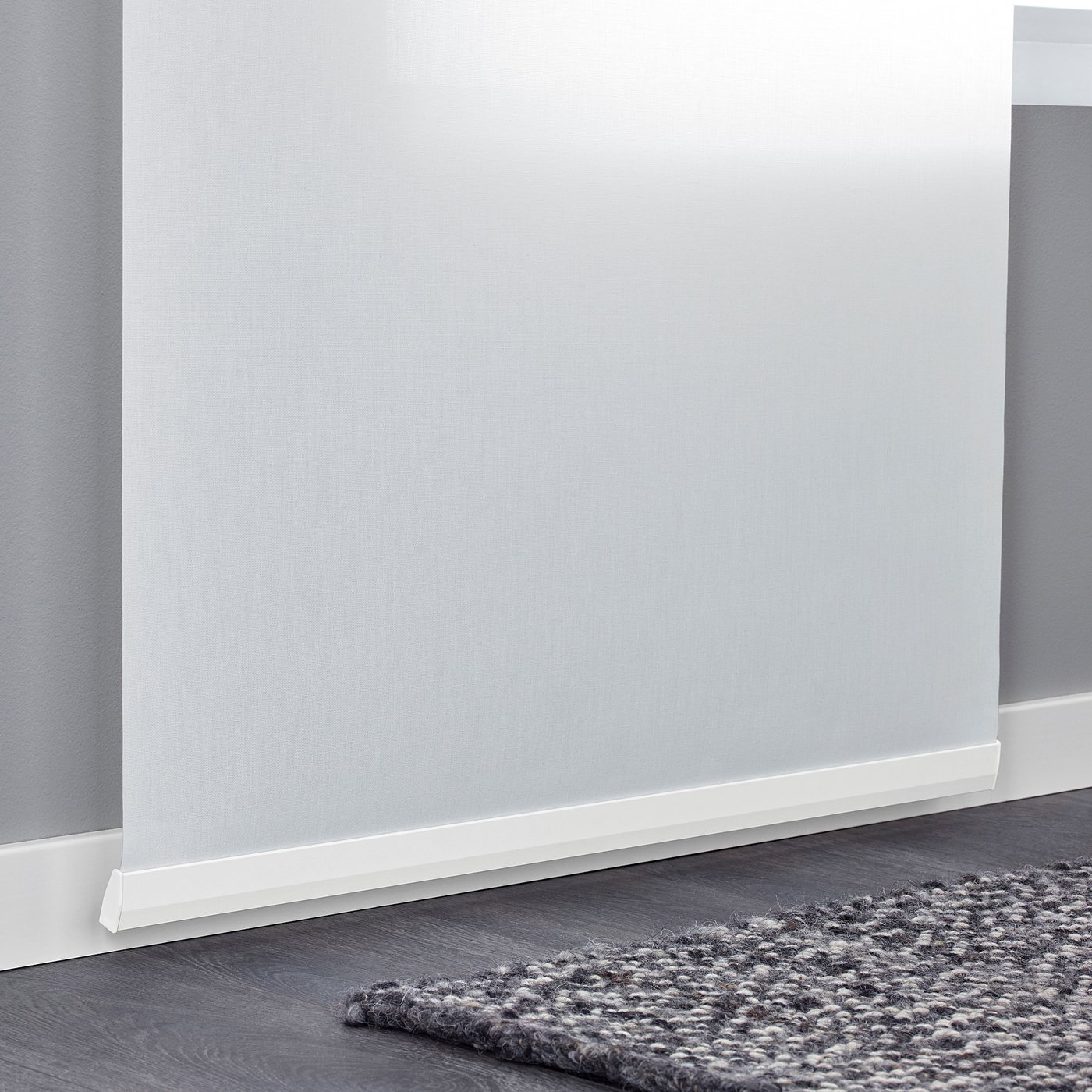 VIDGA Panel curtain holder, white, 60 cm IKEA Switzerland