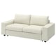 VIMLE sofa, beige, fabric, l-shape, modern.