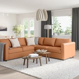 VIMLE Corner sofa, 4-seat, Grann/Bomstad golden-brown