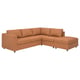Option: VIMLE Corner sofa, 4-seat, with open end/Grann/Bomstad golden-brown