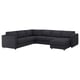 Option: VIMLE Corner sofa, 5-seat, with chaise longue/Hillared anthracite