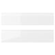 VOXTORP Drawer front, high-gloss white, 40x10 cm