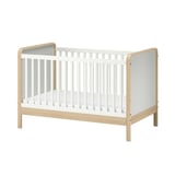 ÄLSKVÄRD Lit bébé, bouleau/blanc, 70x140 cm