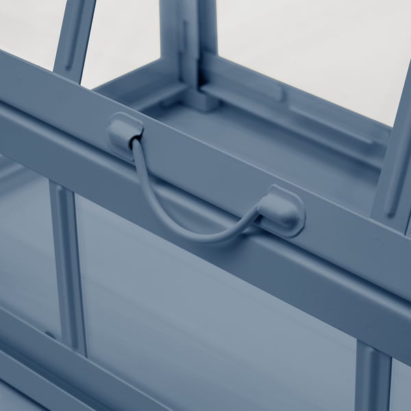 ÅKERBÄR Serre, intérieur/extérieur bleu foncé, 45 cm