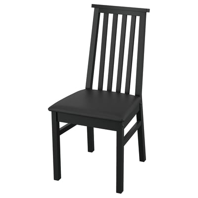 ÅLHULT Chaise, noir/Bomstad noir