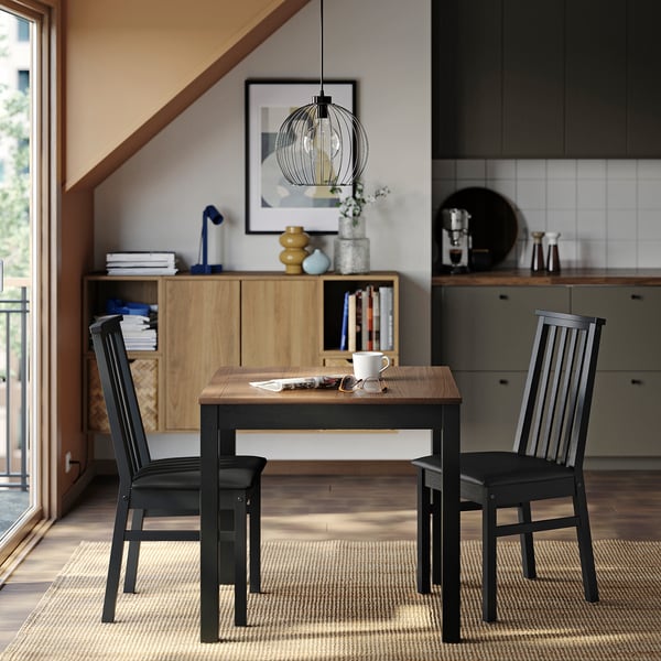 ÅLHULT Chaise, noir/Bomstad noir
