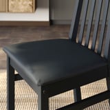 ÅLHULT Chaise, noir/Bomstad noir