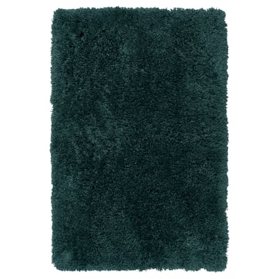 ALMTJÄRN Tapis de bain, gris turquoise, 60x90 cm