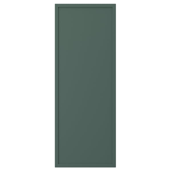 ASPUDDEN Porte, gris-vert foncé, 30x80 cm