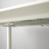 BEKANT Bureau, blanc, 120x80 cm